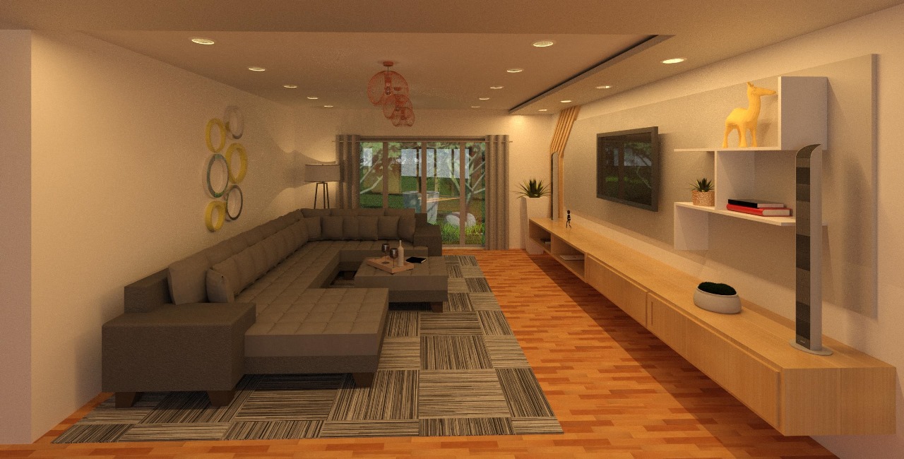 Timber Accent Atrium