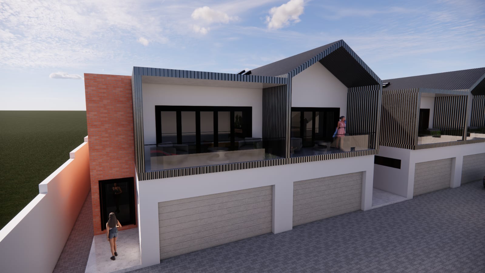 Elevated Terrace Perspective