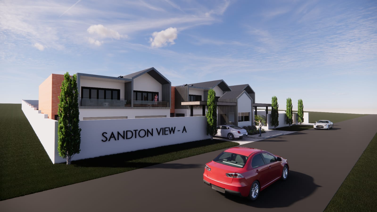 Sandton View A — Street Frontage