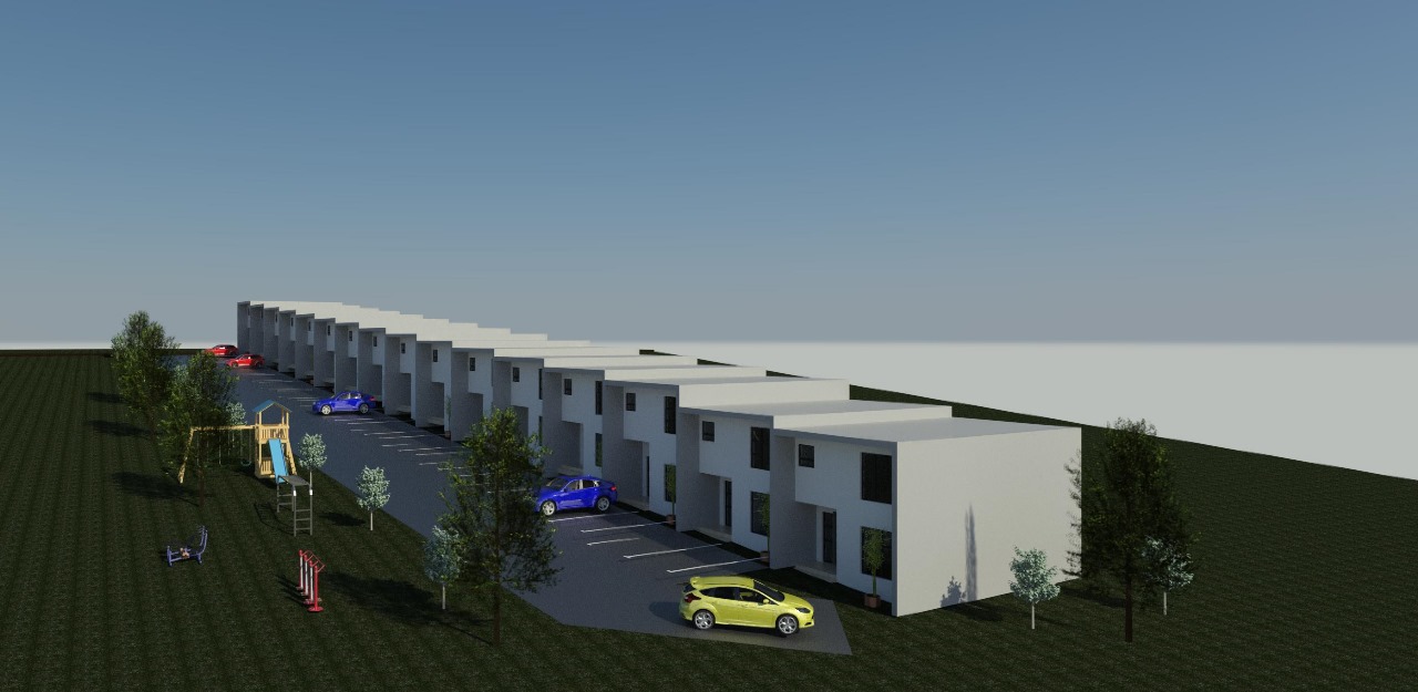 Scholars Quad Aerial