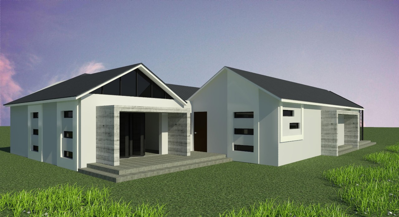 Cityscape Modernist Block